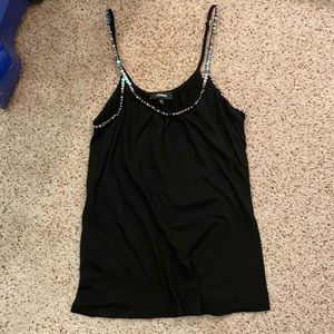 Express tank top with sequins details